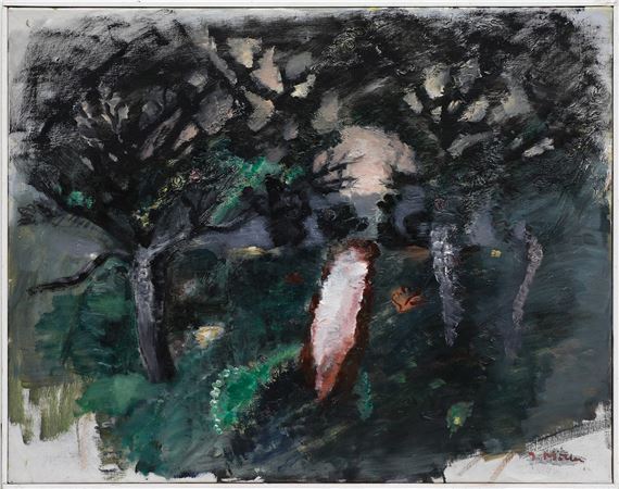 Diket/ Skogsinteriör by Ingegerd Möller Nygren, Executed 1992