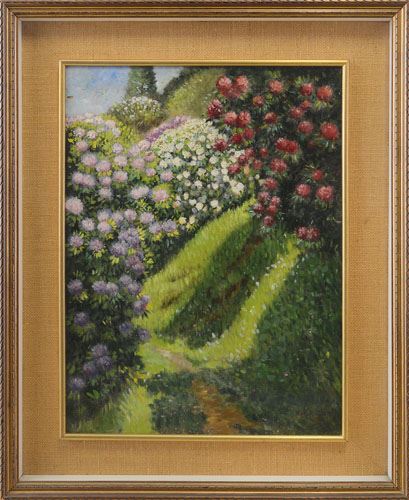 Rododendri sulla Burcina by Enzo Gazzone, 1968