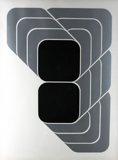 Artwork by Thomas Lenk, Untitled, Made of Silkscreen on paper