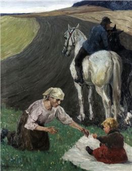 Family in the field - Reinhold Dieffenbacher