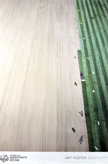 Poster for the Fifa World Cup 2006 in Germany by Andreas Gursky