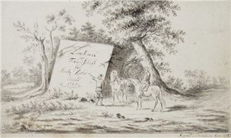 Monument of friendship for Moritz Victor Castell - August Albrecht Christian Tischbein