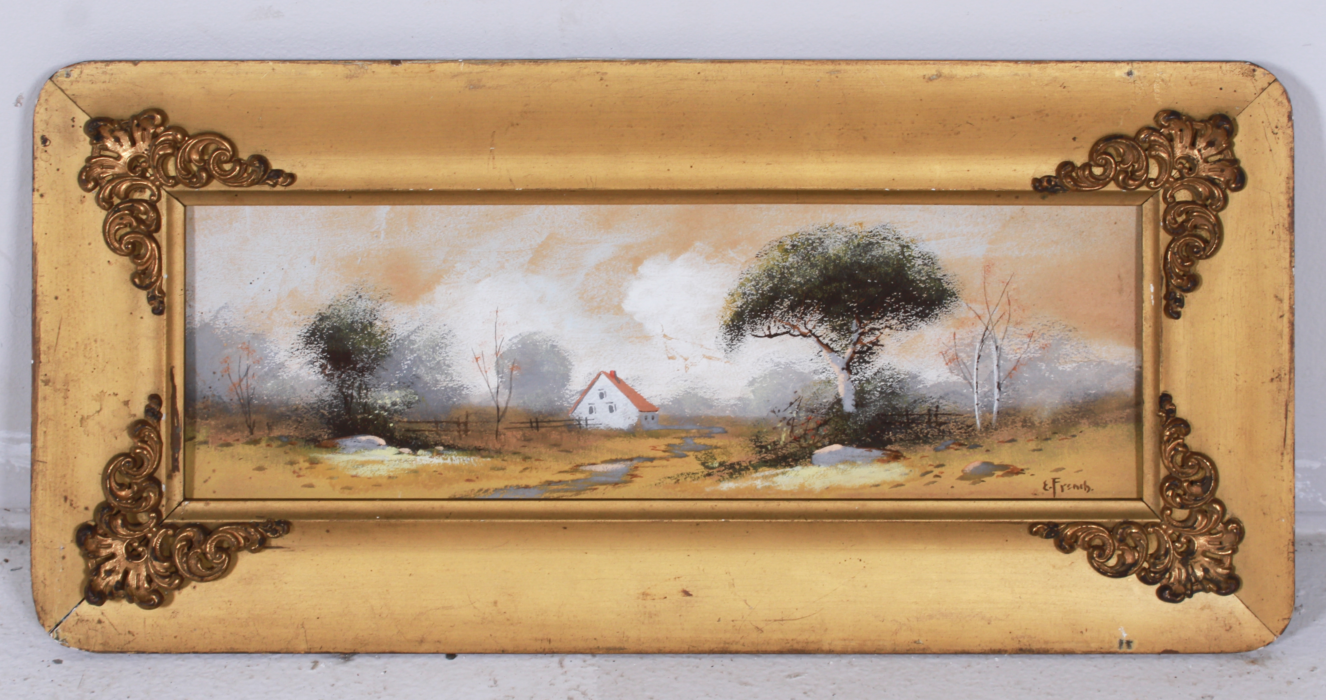 Artwork by E. French, Untitled, Made of Watercolor on board