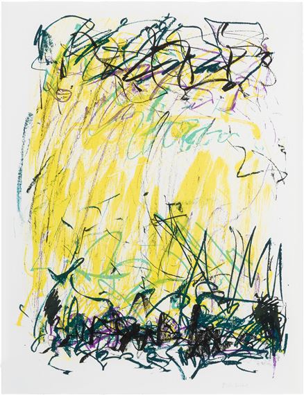 Sides of a River II by Joan Mitchell, 1981