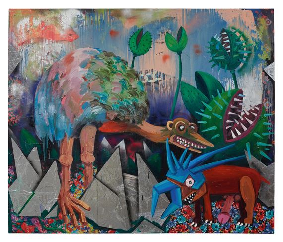 Vögel [Birds] by Stefanie Gutheil, dated 2009