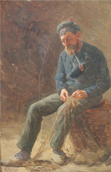 Marius Reynaud Portraits De Vieux Marins Pecheurs Algerois Mutualart