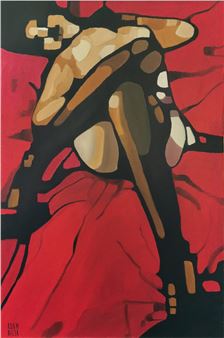 Kobieta w czerwieni - Adam Kozik