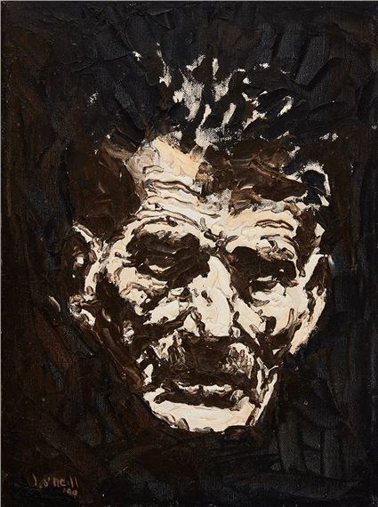 Liam O'Neill | PORTRAIT OF SAMUEL BECKETT | MutualArt