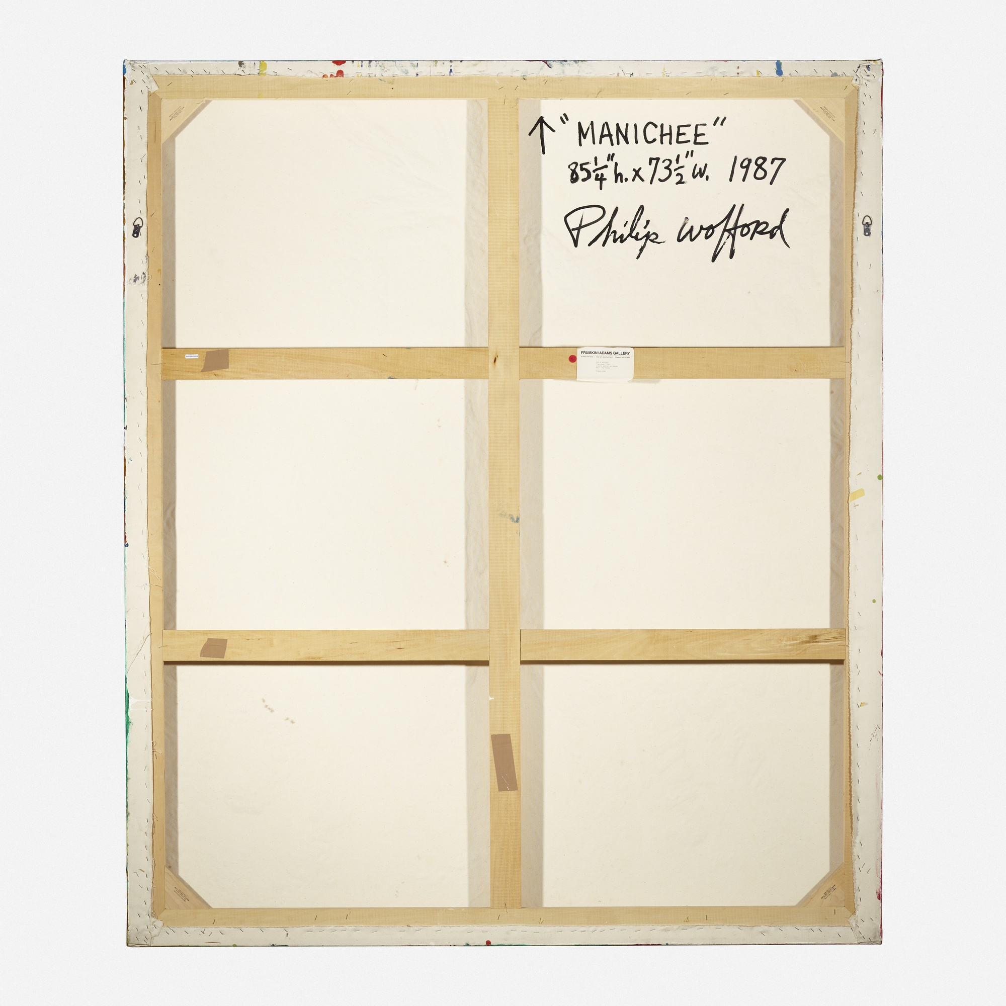 Philip Wofford | Manichee (1987) | MutualArt