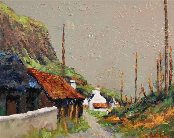 Dark Sky, Bright Poles, Achill by Alex McKenna