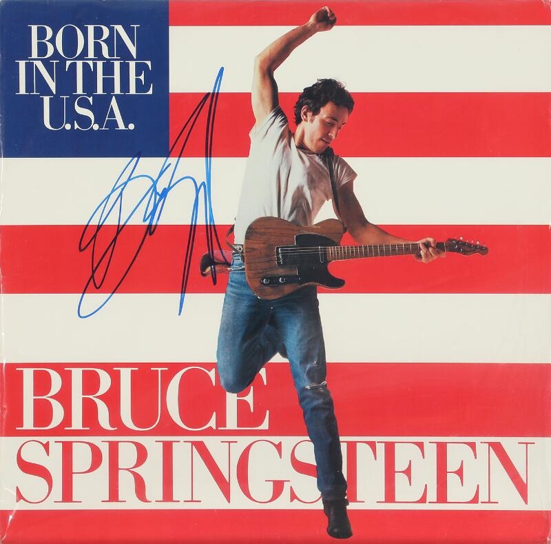 Annie Leibovitz | A signed colour photograph (record cover of “ Born in ...