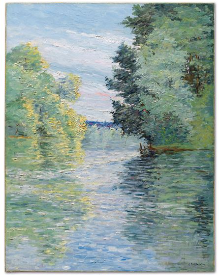 Gustave Caillebotte | Le Petit bras de la Seine à Argenteuil (Circa ...