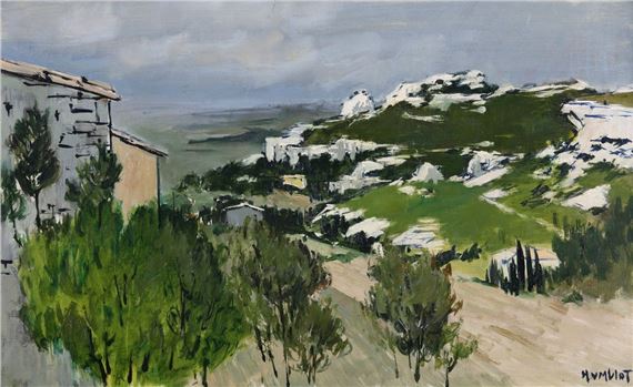Les Baux by Robert Humblot