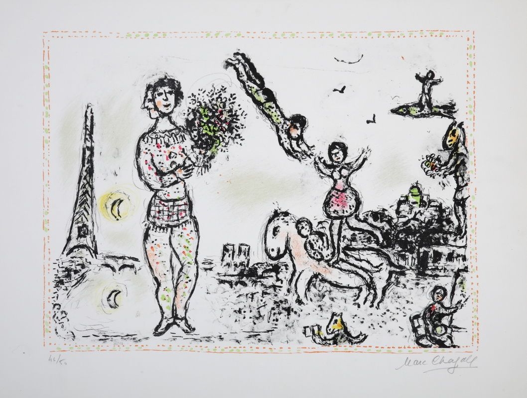 Marc Chagall | Paris en fête | MutualArt