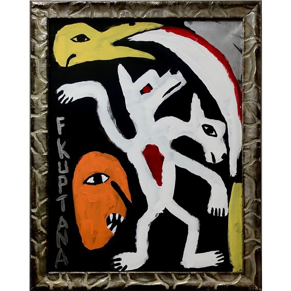 UNTITLED (CREATURES OF THE NIGHT) by Floyd Kuptana