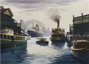 Ferries on Sydney Harbour - Phil Belbin