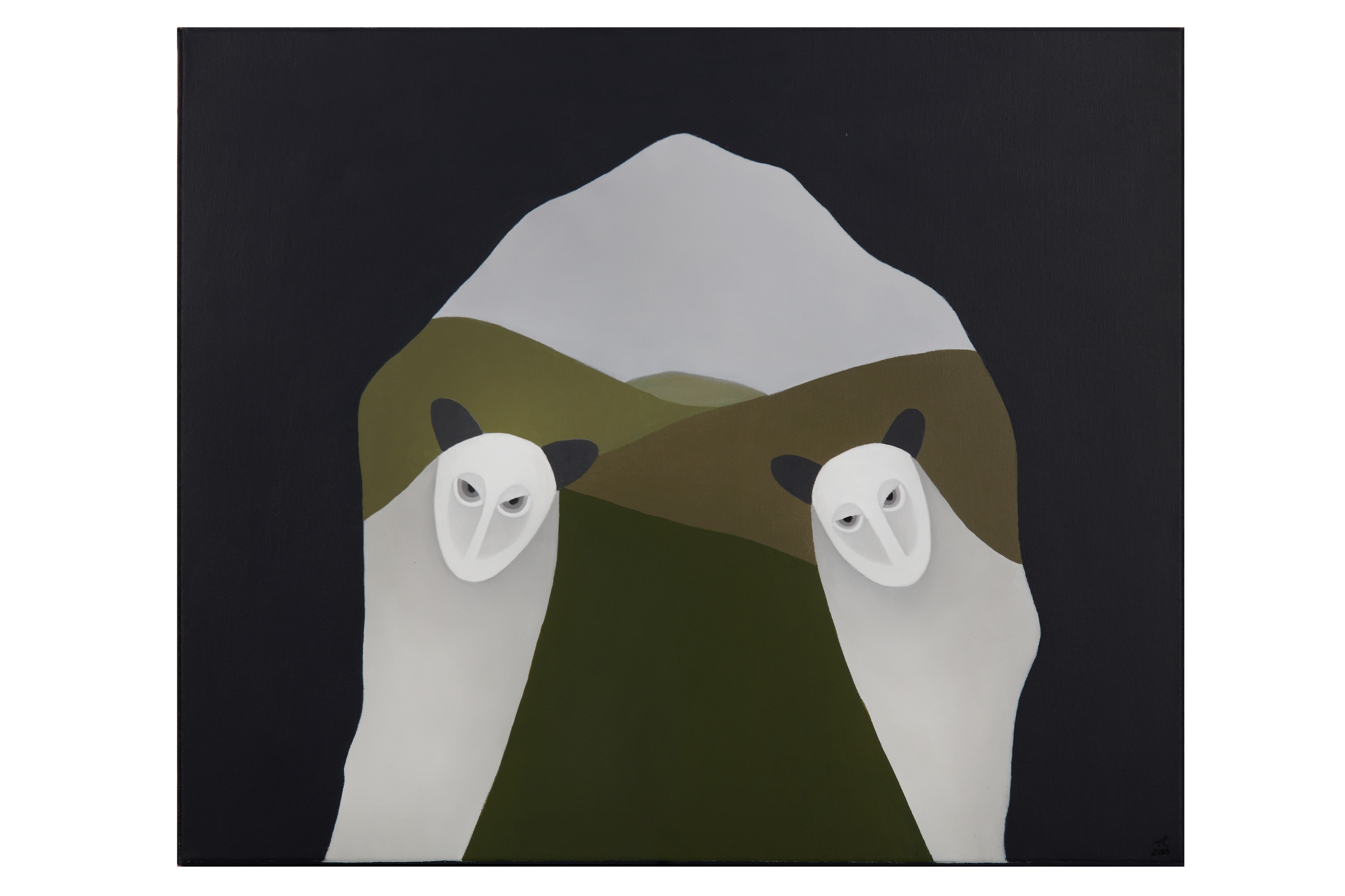 Artwork by Wioletta Winiarczyk, Invitation, Made of oil on canvas