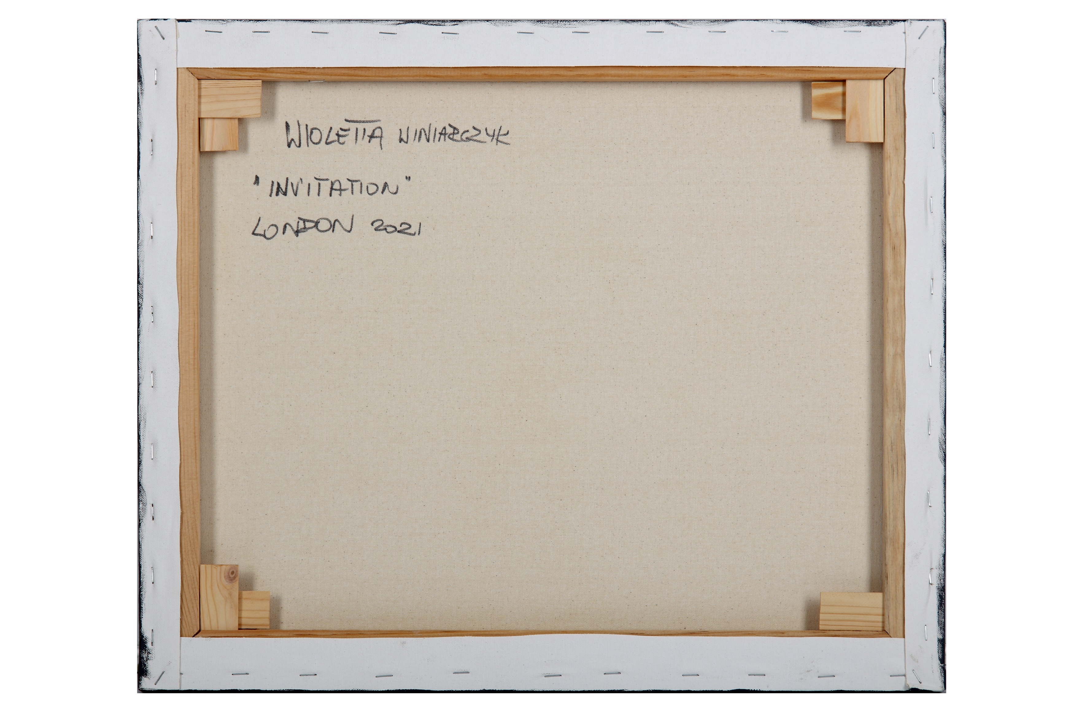 Artwork by Wioletta Winiarczyk, Invitation, Made of oil on canvas