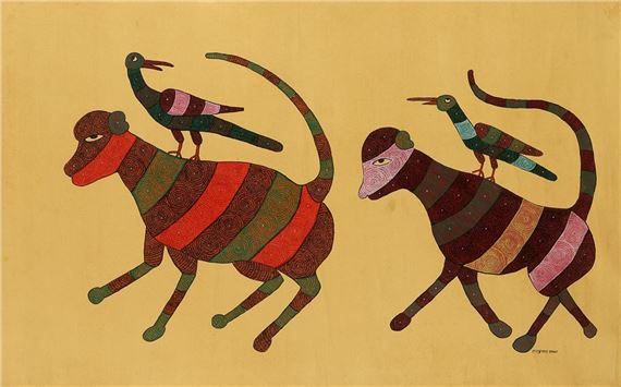 UNTITLED (GOND ART) - Raj Kumar