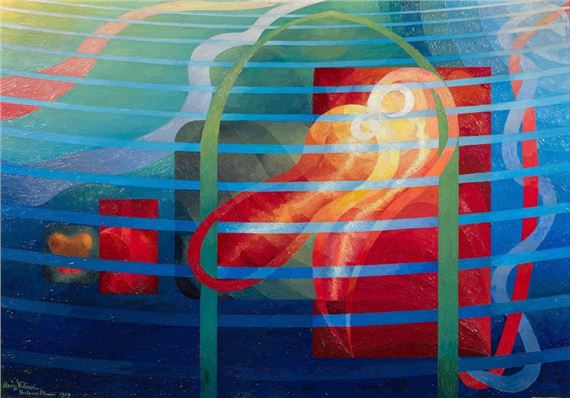 Nocturne illuminé by Henry Valensi, 1959