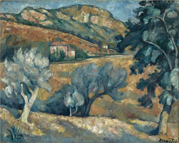 Paysage de Provence by Roman Kramsztyk, circa 1930