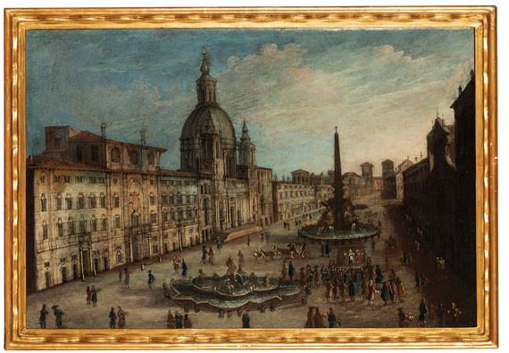 Veduta di Piazza Navona by Gaetano Vetturali
