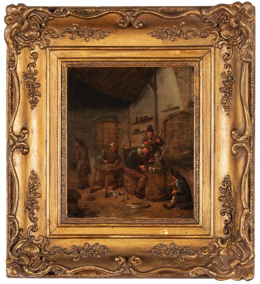 Interno di taverna by Jan Jacobsz Molenaer