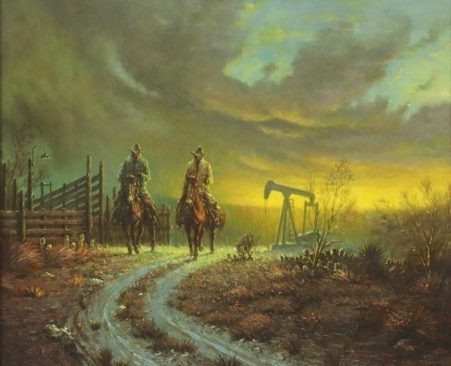 B. Adams | Ranching Pump Jack Style (1981) | MutualArt