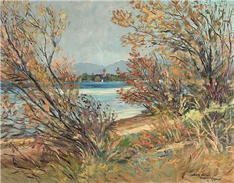 Chiemseelandschaft - Adolf Rösler