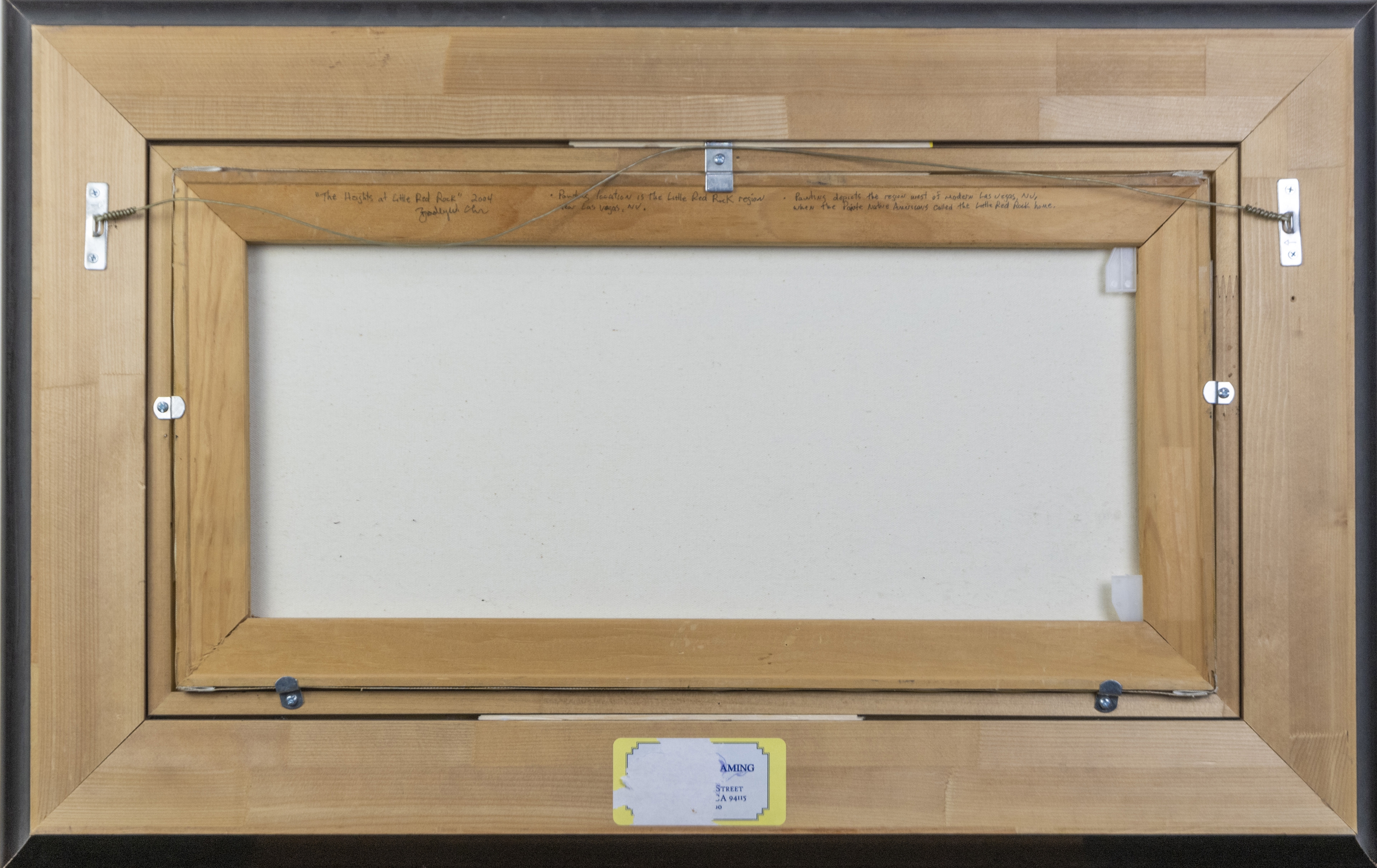 Artwork by Bradley W. Giles, The Heights at Little Red Rock, Made of oil on canvas