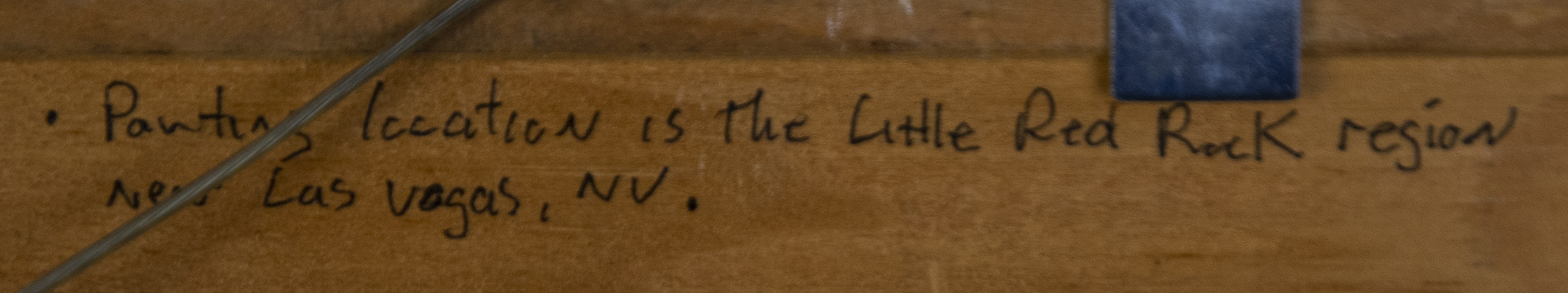 Artwork by Bradley W. Giles, The Heights at Little Red Rock, Made of oil on canvas