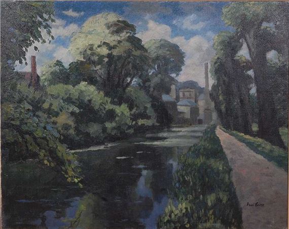 The mill from the croft, Sudbury, by Paul Earee