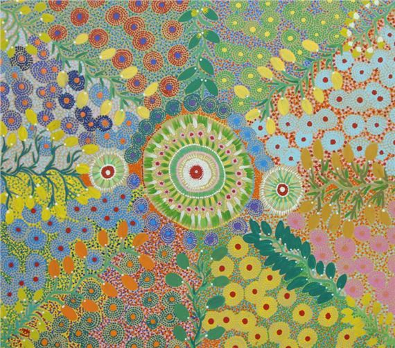 Bush Bannana by Helen Rubuntja, 2020