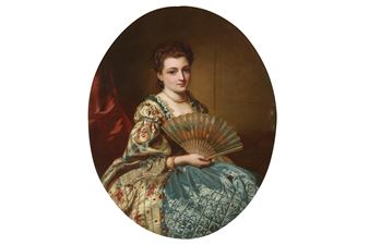 Portrait of a lady - William M. Hay