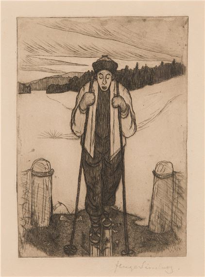 Hugo Simberg | Towards the spring | MutualArt