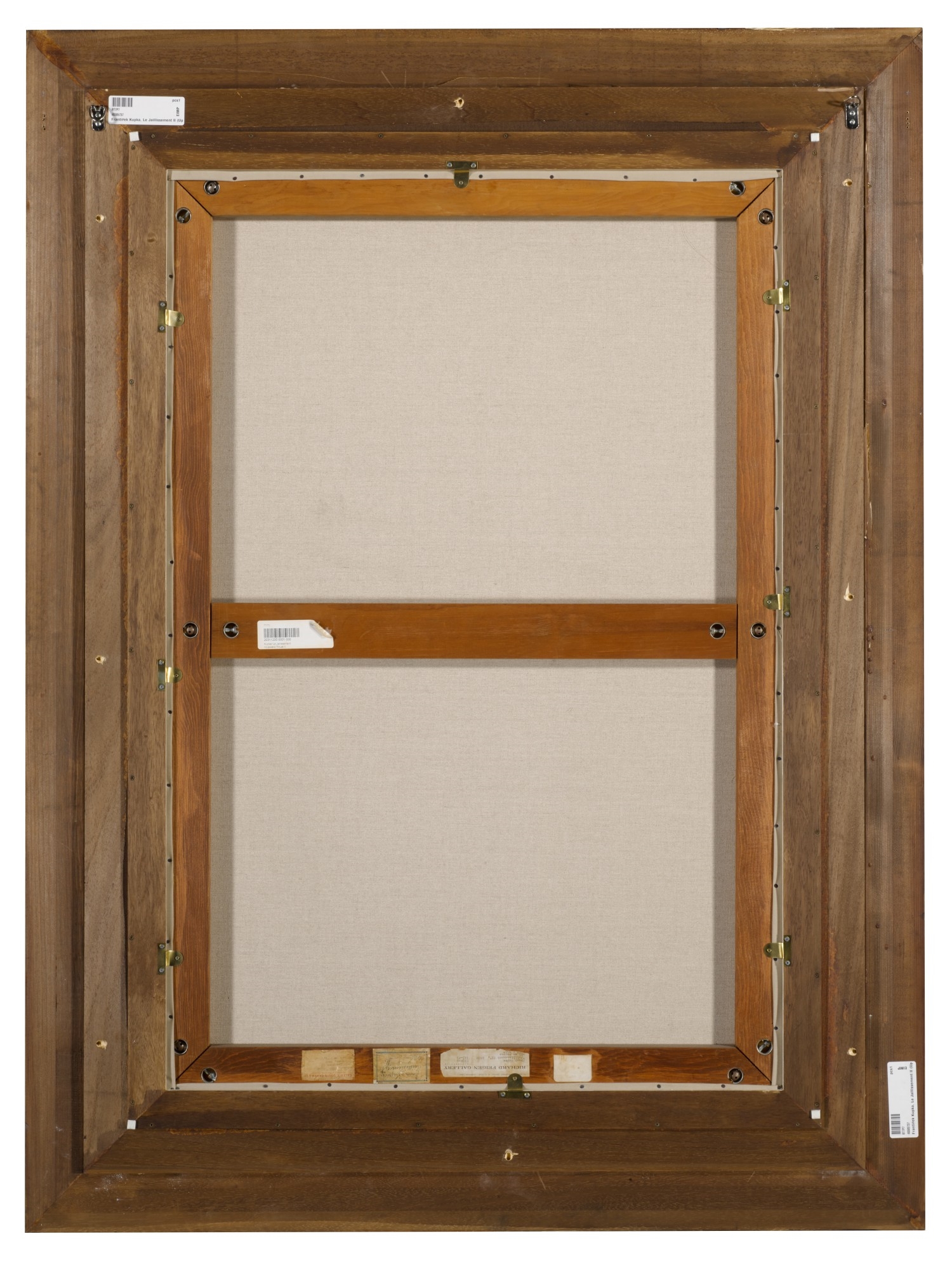 Artwork by František Kupka, Le Jaillissement II (Tryskání II), Made of oil on canvas