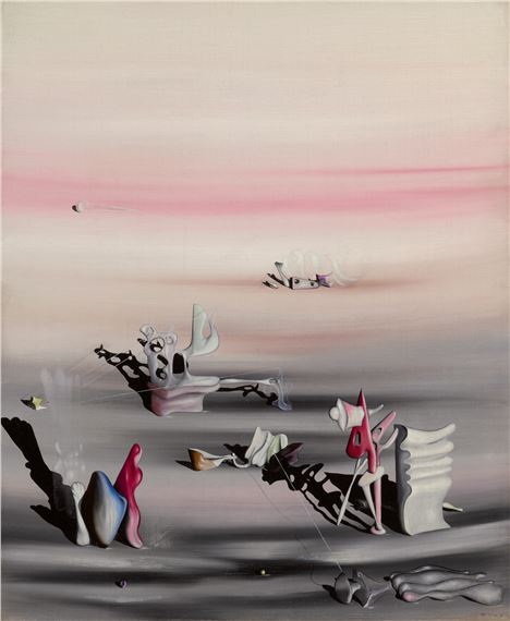 La lumière de l’ombre by Yves Tanguy, dated 39