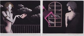 Surreale Kompositionen mit Frauenfiguren - Rahul Dasgupta