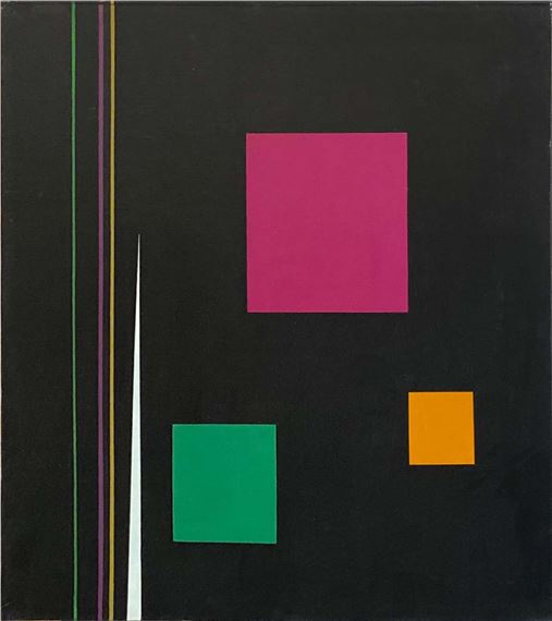 Le carré percé 396 (Paris ) by Juan Melé, 1991