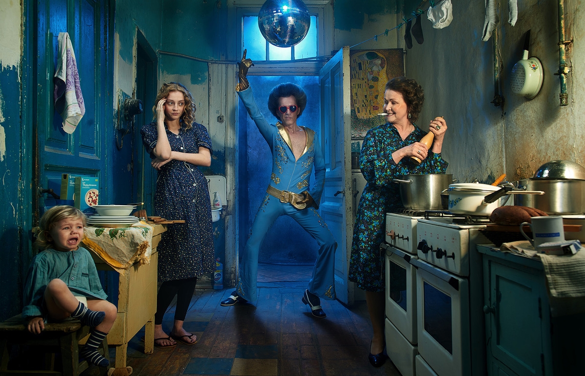 Artwork by Andrey Kezzyn, How you like me now?, Made of Digital print on watercolor paper