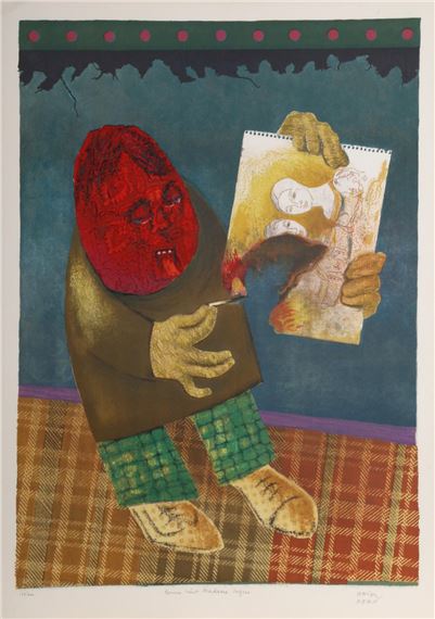 Bonne Nuit Madame Ingres by Haim Kern