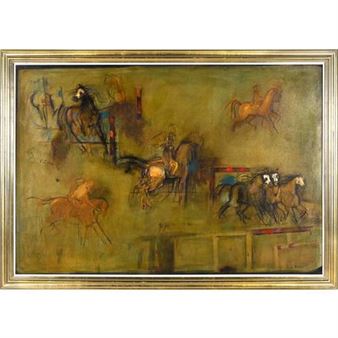Studies of Show Jumping Horses - Pam Graham