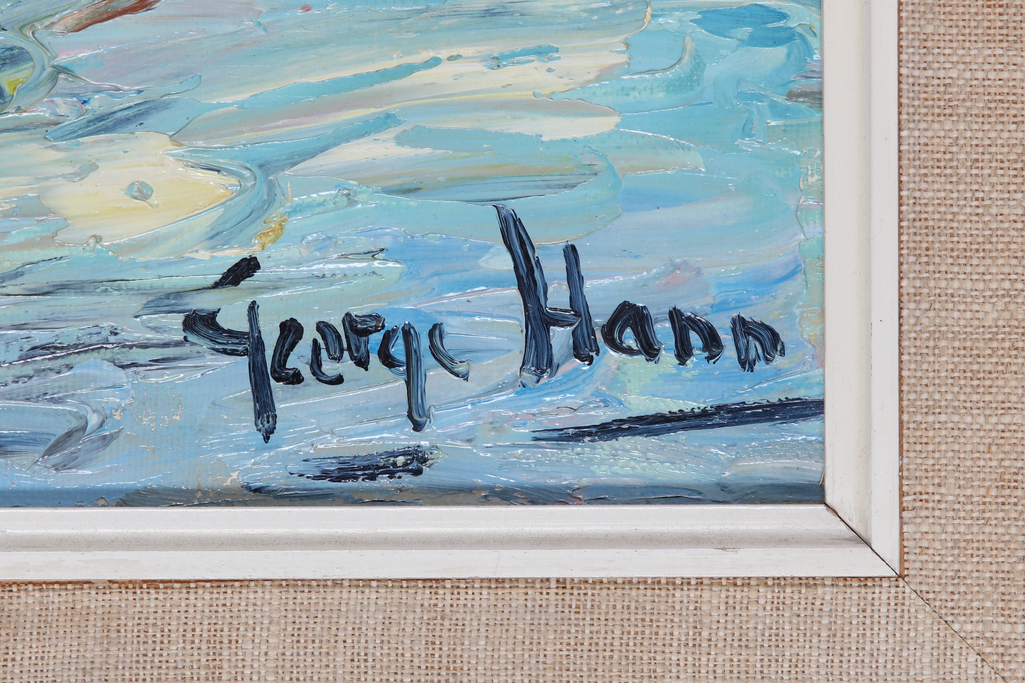George Hann | Town Harbour | MutualArt
