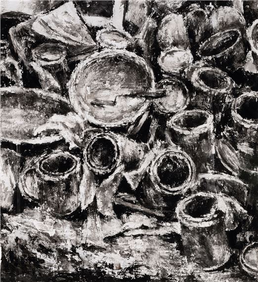 Studio Still Life (3) by Nicholas Harding, 1999