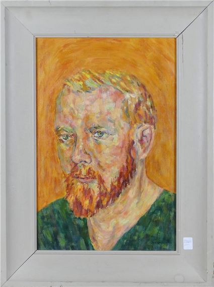 "Untitled: Portrait of Van Gogh" by Clara Samuels