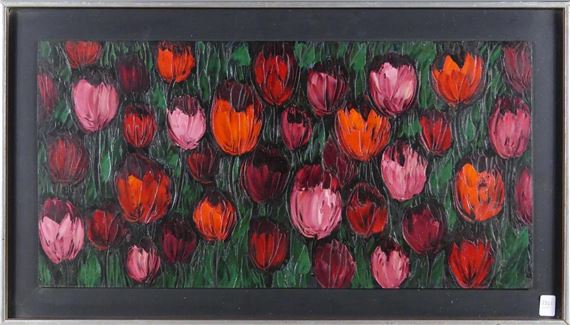 "Untitled: Flowers" by Tilde Pedersen, 1971