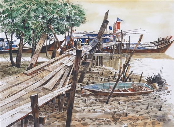 Rest by Yong Look Lam, 2004