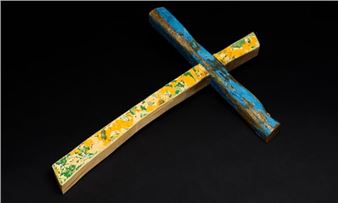 Lampedusa Cross Made from Capsized Refugee Boat to Tour England