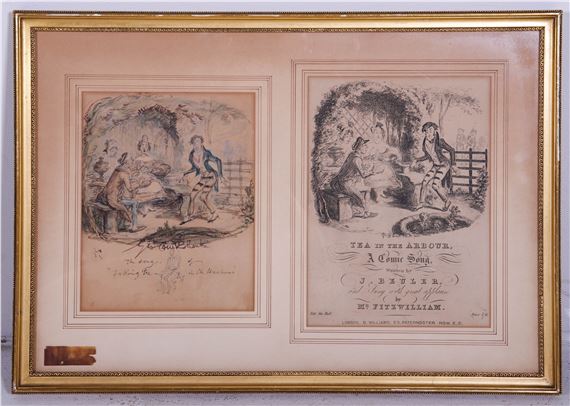 Tea in the Harbor by George Cruikshank