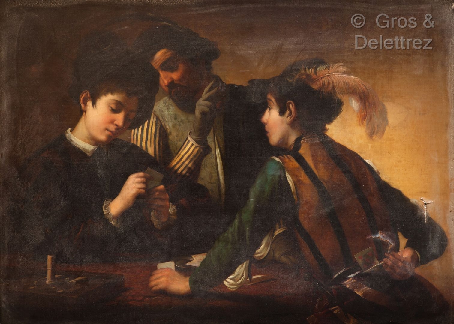 The cheaters by Caravaggio